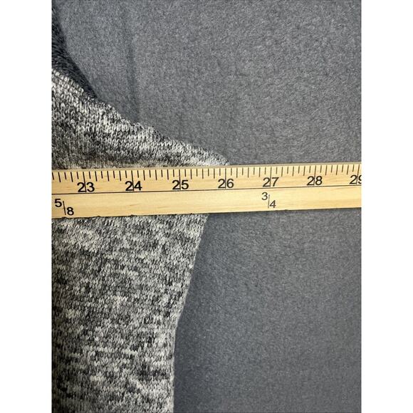 Woolrich Mens 2XL Grey Fleece Pullover Sweater Collared 1/4 Zip Chest Pocket - Picture 5 of 7